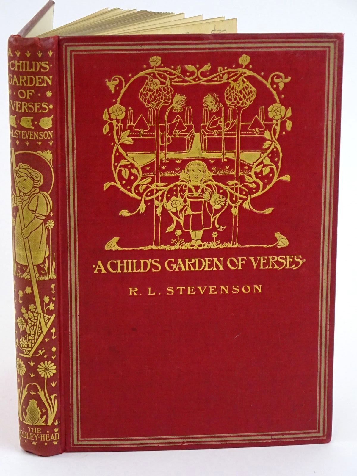STEVENSON, ROBERT LOUIS ILLUSTRATED BY ROBINSON, CHARLES - A Child's Garden of Verses