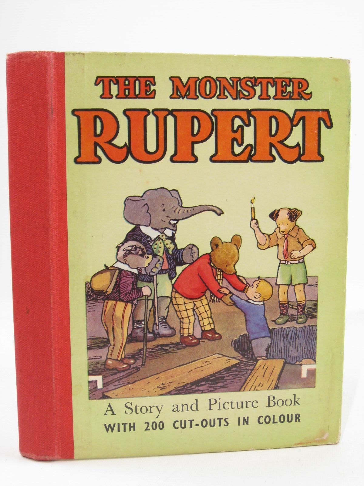TOURTEL, MARY ILLUSTRATED BY TOURTEL, MARY - The Monster Rupert