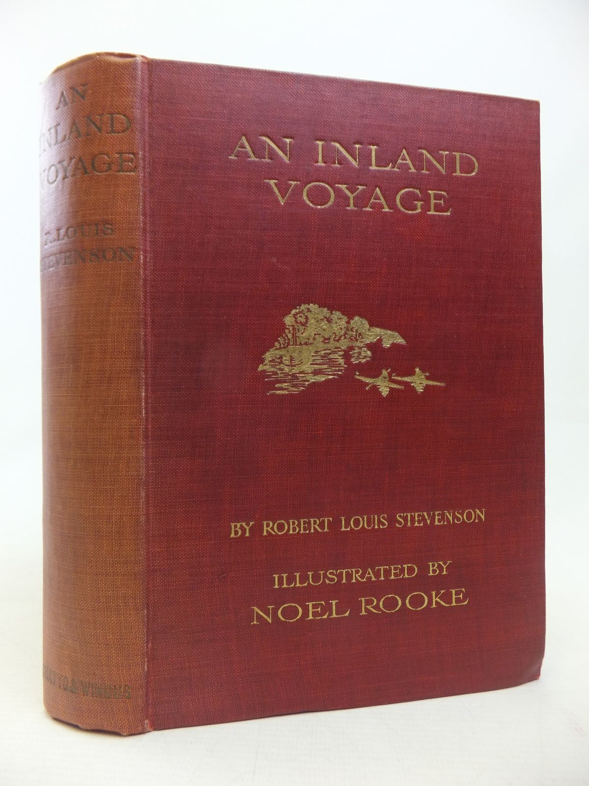 STEVENSON, ROBERT LOUIS ILLUSTRATED BY ROOKE, NOEL - An Inland Voyage