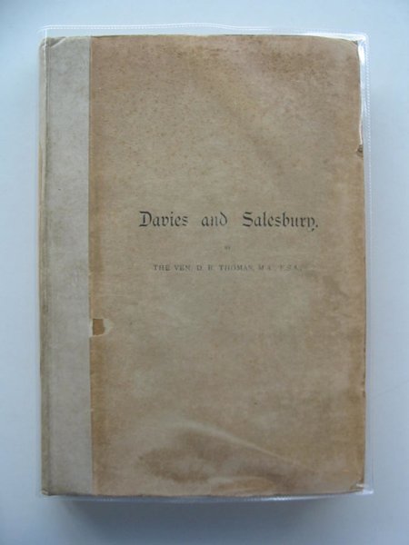 THOMAS, D.R. - The Life and Work of Bishop Davies & William Salesbury