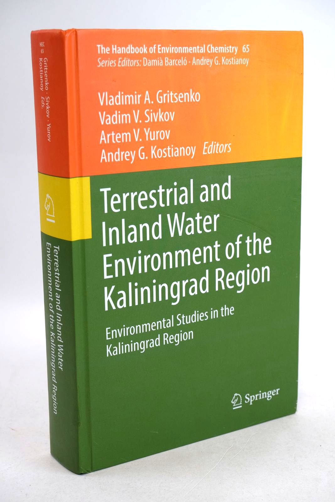 Cover of TERRESTRIAL AND INLAND WATER ENVIRONMENT OF THE KALININGRAD REGION by Vladimir A. Gritsenko; Vadim V. Sivkov; Artem V. Yurov; Andrey G. Kostianoy