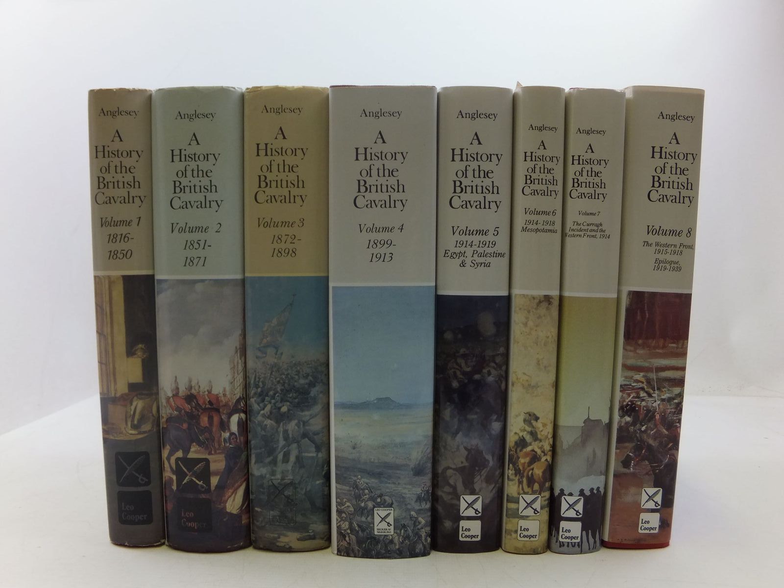 A History Of The British Cavalry 1816-1919 (8 Volume Set)