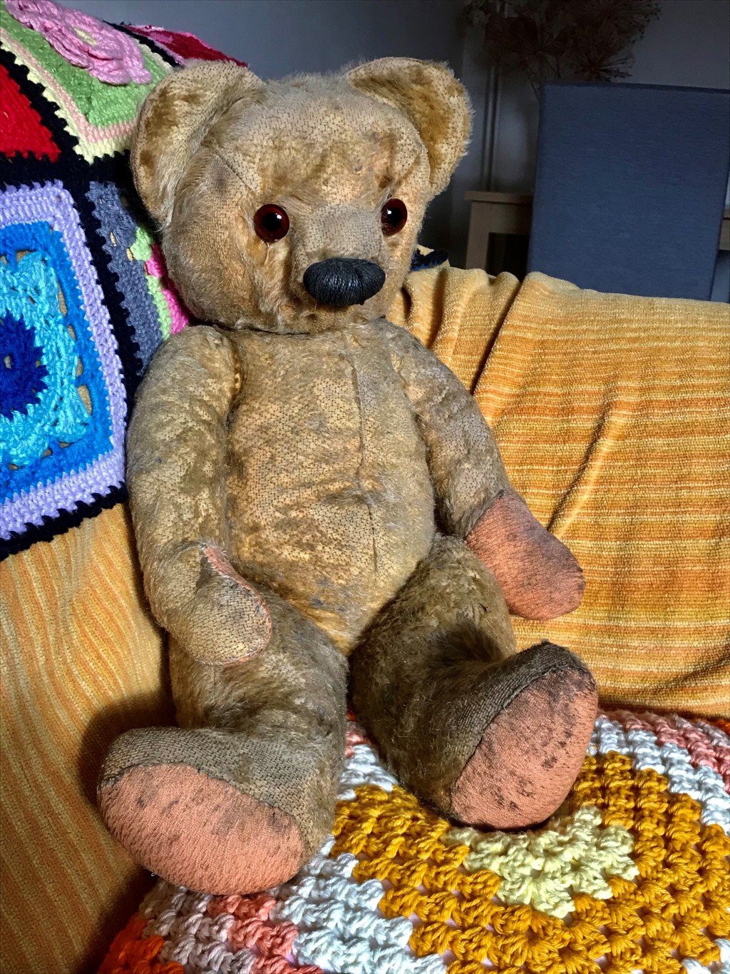 American Handcrafted Vintage Styled Children's Teddy Bear ~ Ivy 