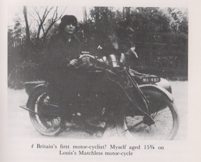 Britain's First Motor-cyclist?
