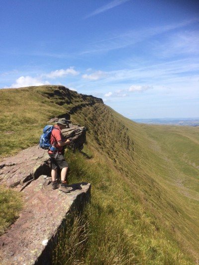 Fan Hir Ridge Looking North