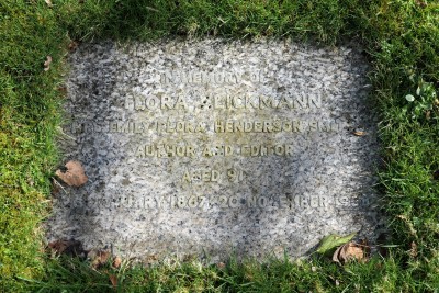 Flora Klickman Grave (Wiki)