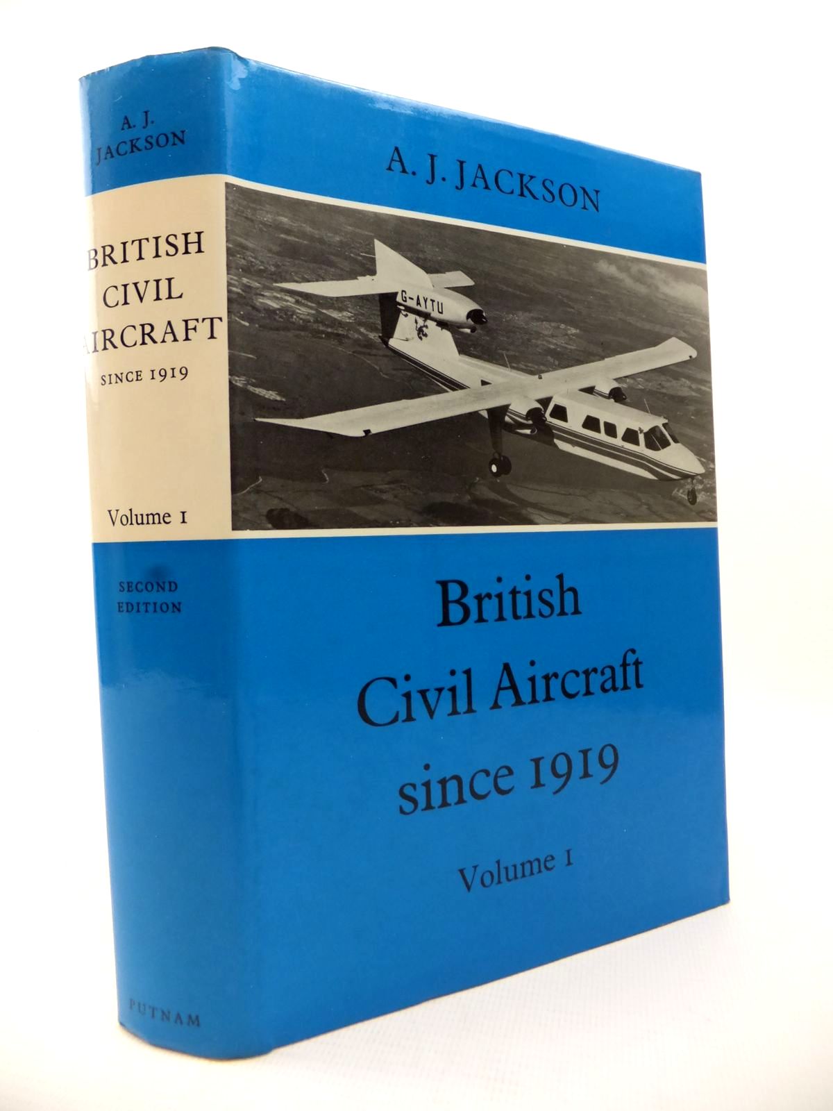 Cover of BRITISH CIVIL AIRCRAFT SINCE 1919 VOLUME ONE by A.J. Jackson