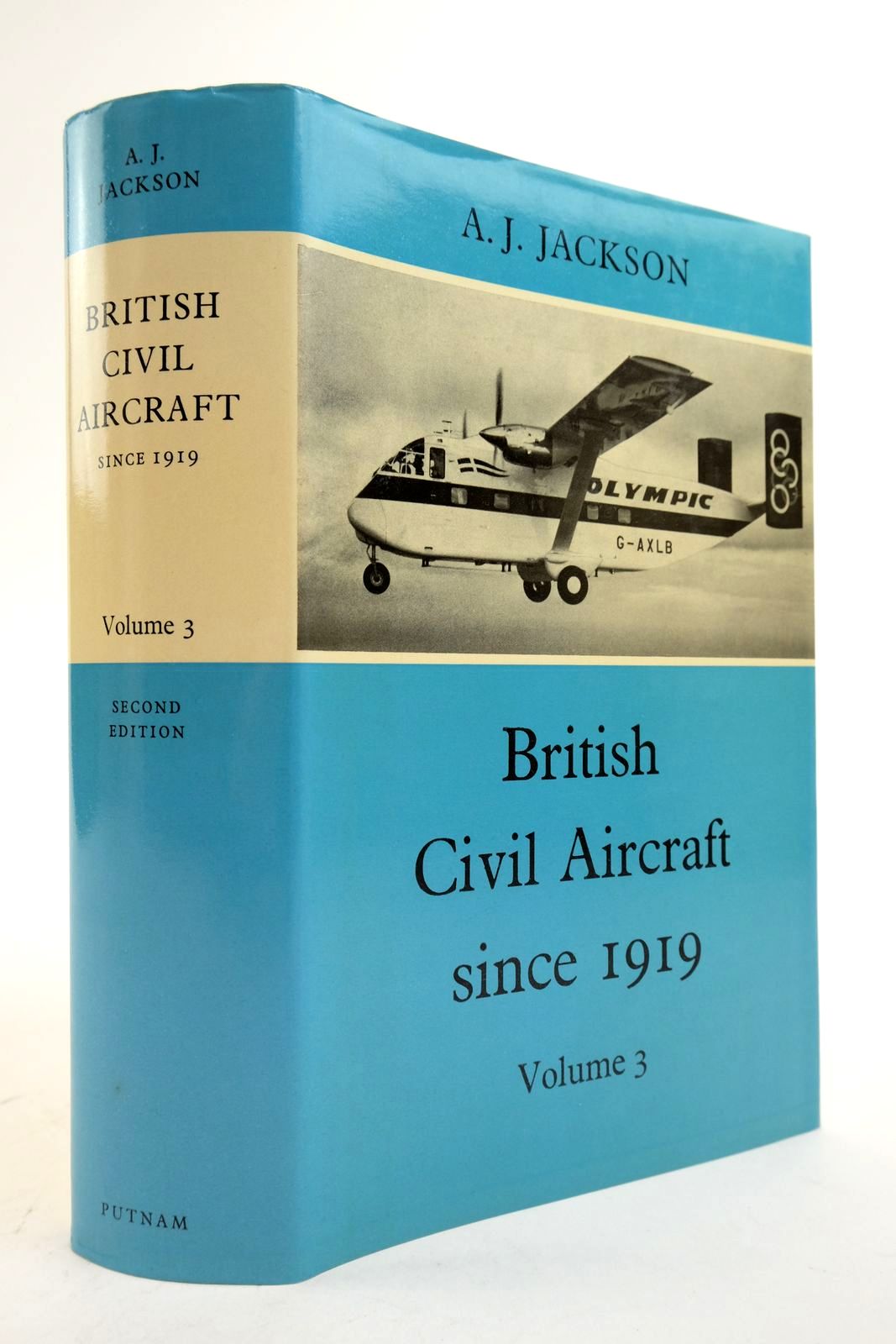 Cover of BRITISH CIVIL AIRCRAFT SINCE 1919 VOLUME THREE by A.J. Jackson