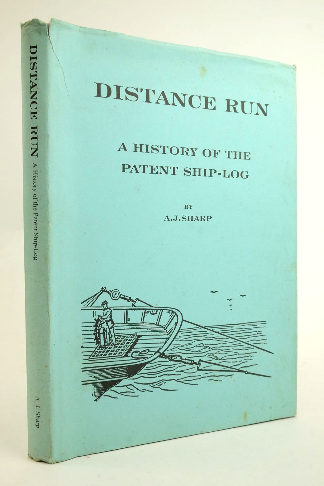 Cover of DISTANCE RUN: A HISTORY OF THE PATENT SHIP-LOG by A.J. Sharp