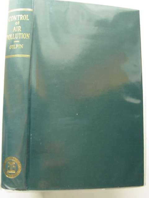 Cover of CONTROL OF AIR POLLUTION by Alan Gilpin