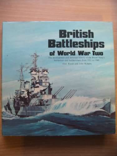 Cover of BRITISH BATTLESHIPS OF WORLD WAR TWO by Alan Raven; John Roberts