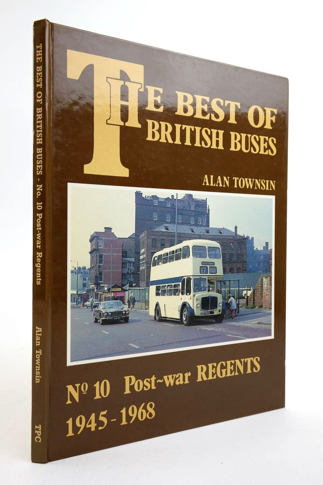 Cover of THE BEST OF BRITISH BUSES No. 10 POST-WAR REGENTS 1945-1968 by Alan Townsin
