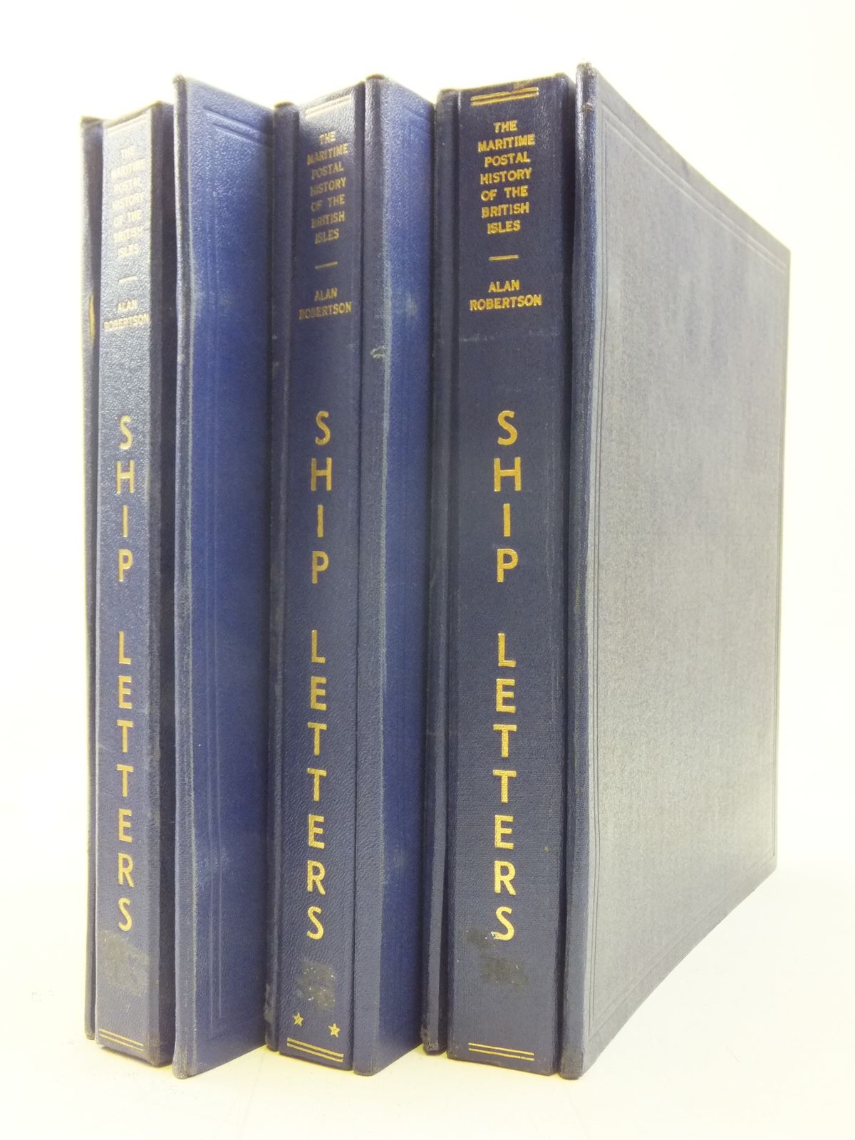 Cover of A HISTORY OF THE SHIP LETTERS OF THE BRITISH ISLES (3 VOLUMES) by Alan W. Robertson
