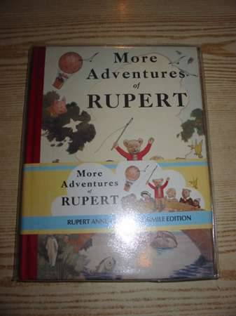 Cover of RUPERT ANNUAL 1937 (FACSIMILE) - MORE ADVENTURES OF RUPERT by Alfred Bestall