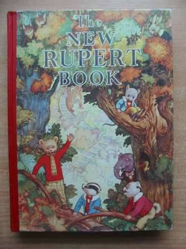 Cover of RUPERT ANNUAL 1938 (FACSIMILE) - THE NEW RUPERT BOOK by Alfred Bestall