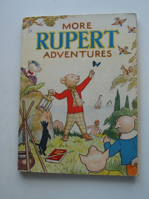 Cover of RUPERT ANNUAL 1943 - MORE RUPERT ADVENTURES by Alfred Bestall