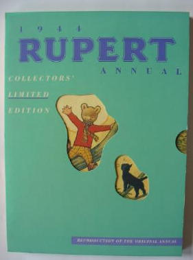 Cover of RUPERT ANNUAL 1944 (FACSIMILE) - RUPERT IN MORE ADVENTURES by Alfred Bestall