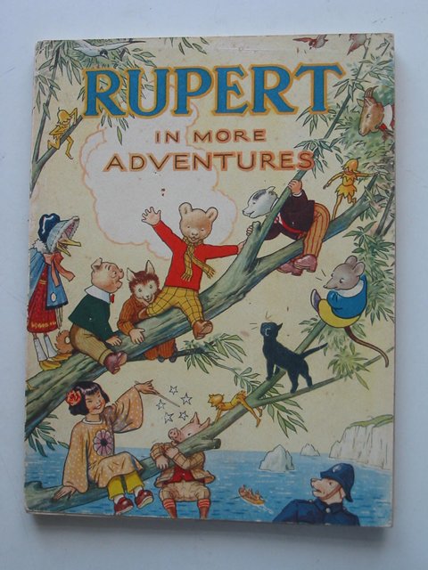 Cover of RUPERT ANNUAL 1944 - RUPERT IN MORE ADVENTURES by Alfred Bestall