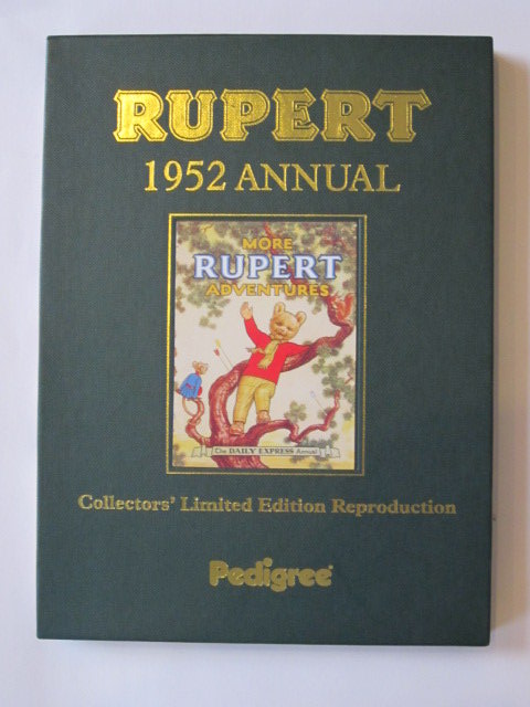Cover of RUPERT ANNUAL 1952 (FACSIMILE) - MORE RUPERT ADVENTURES by Alfred Bestall