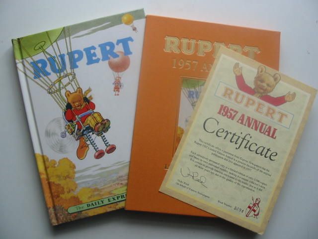 Cover of RUPERT ANNUAL 1957 (FACSIMILE) by Alfred Bestall