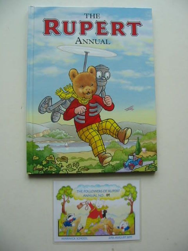 Cover of RUPERT ANNUAL 2011 by Alfred Bestall; Beth Harwood