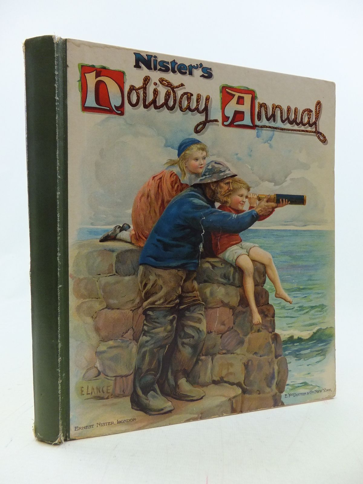 Cover of NISTER'S HOLIDAY ANNUAL FOR 1907 by Alfred C. Playne; George Manville Fenn; Clifton Bingham;  et al