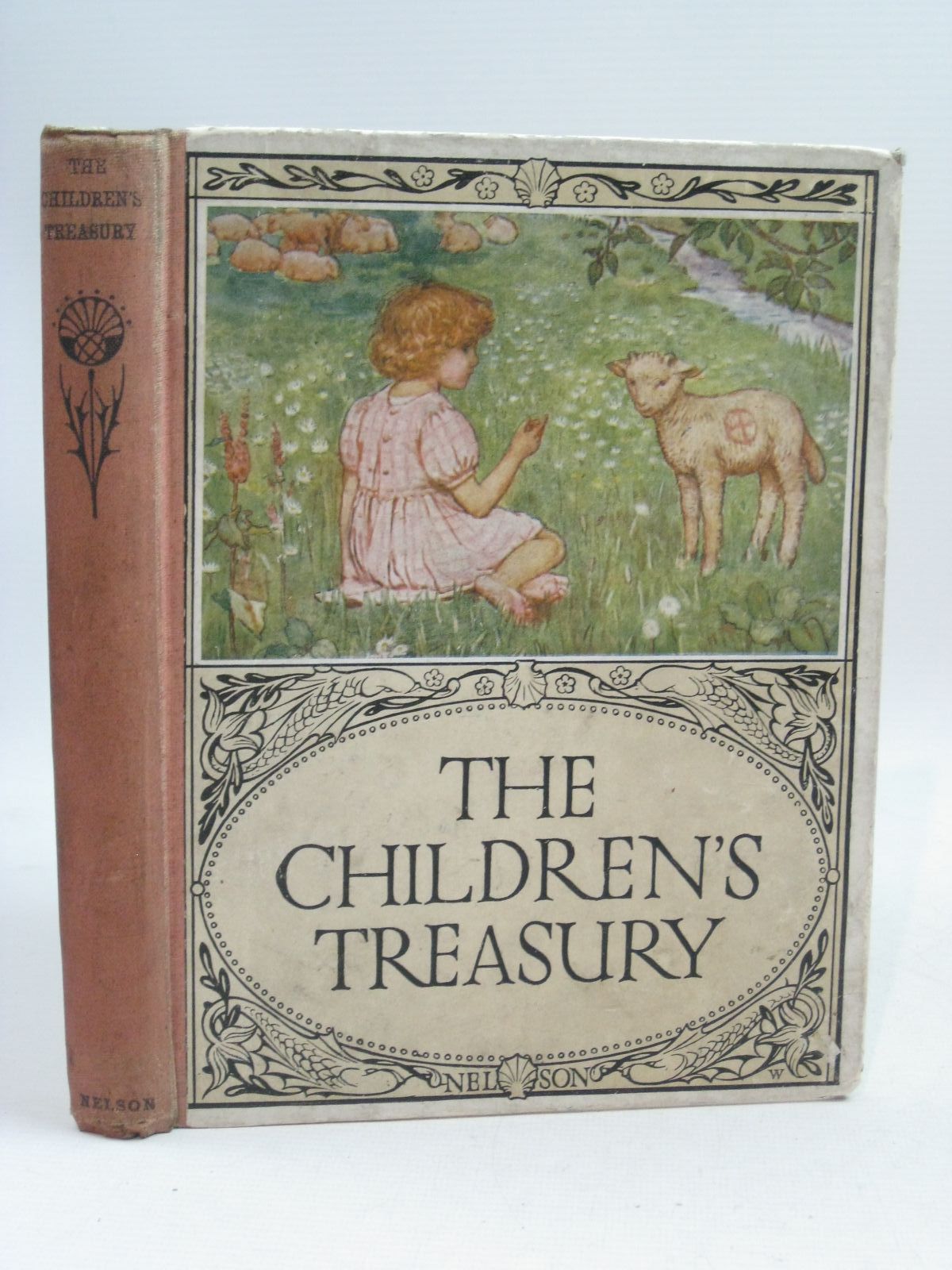 Cover of THE CHILDREN'S TREASURY OF PICTURES AND STORIES NO. XIX by Angela Brazil; Tom Bevan; Queenie Scott-Hopper;  et al