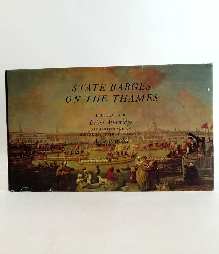 Cover of STATE BARGES ON THE THAMES by Anne Petrides