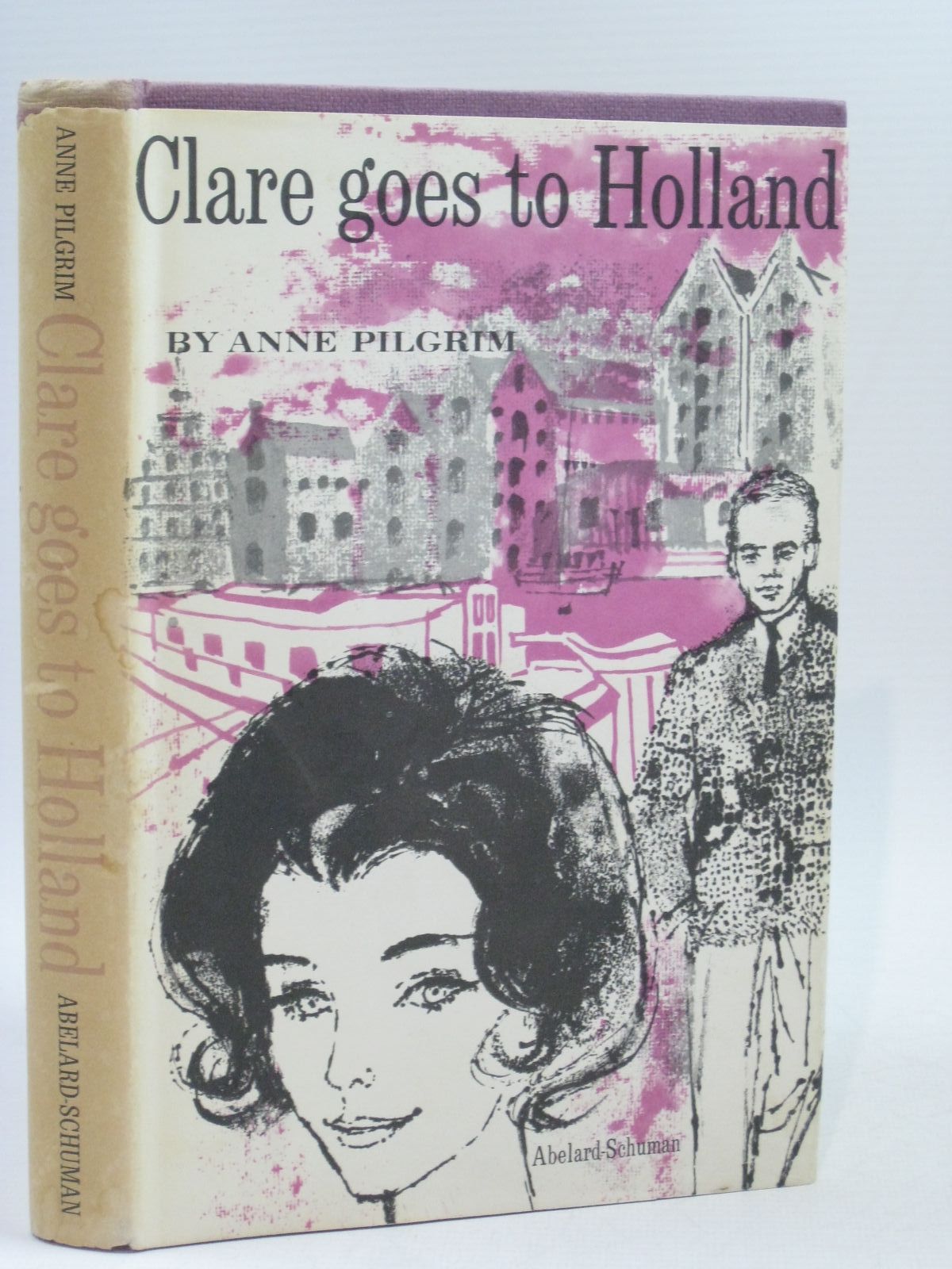Cover of CLARE GOES TO HOLLAND by Anne Pilgrim; Mabel Esther Allan