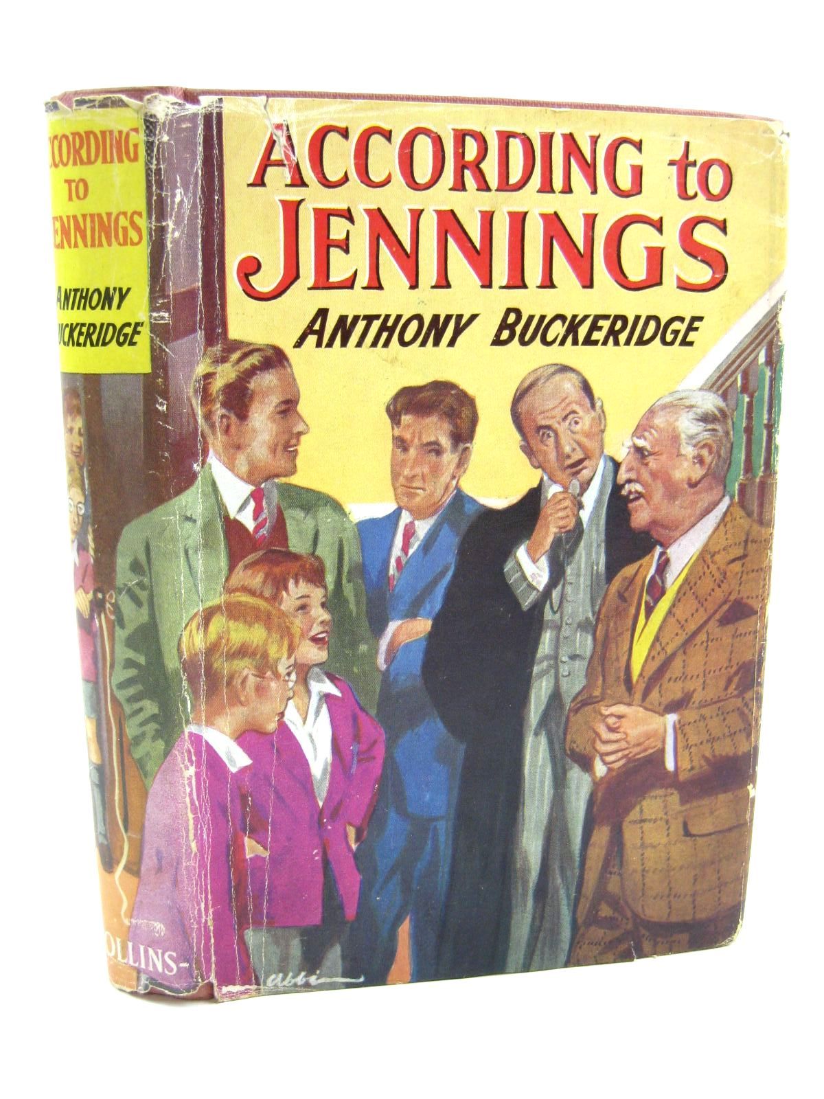 Cover of ACCORDING TO JENNINGS by Anthony Buckeridge