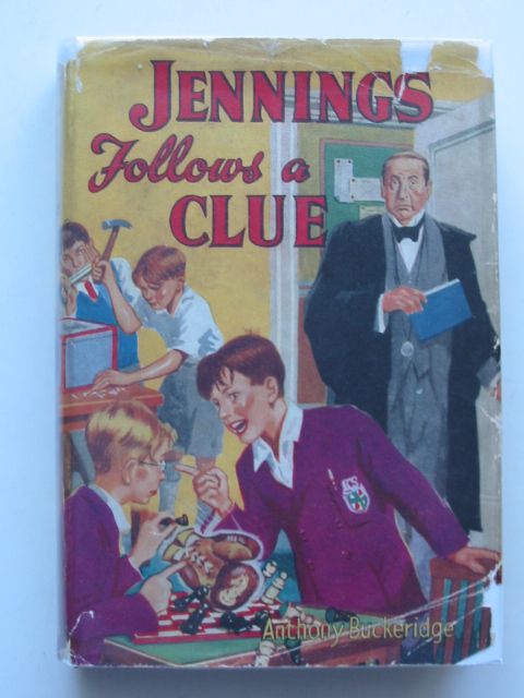 Cover of JENNINGS FOLLOWS A CLUE by Anthony Buckeridge
