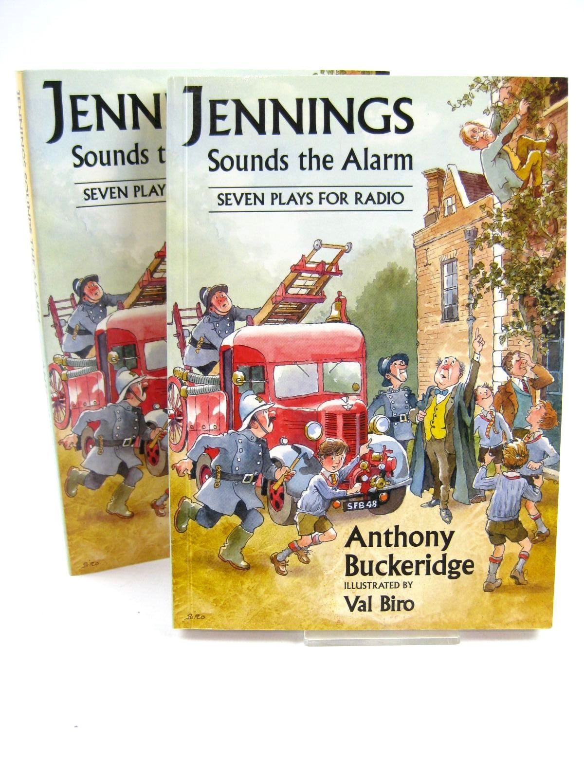 Cover of JENNINGS SOUNDS THE ALARM by Anthony Buckeridge