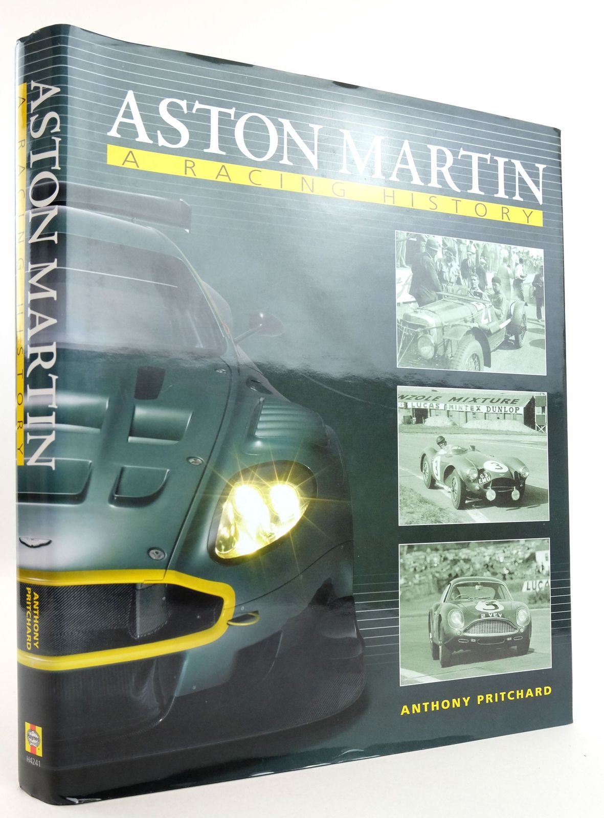 Cover of ASTON MARTIN: A RACING HISTORY by Anthony Pritchard