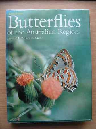 Cover of BUTTERFLIES OF THE AUSTRALIAN REGION by Bernard D'Abrera