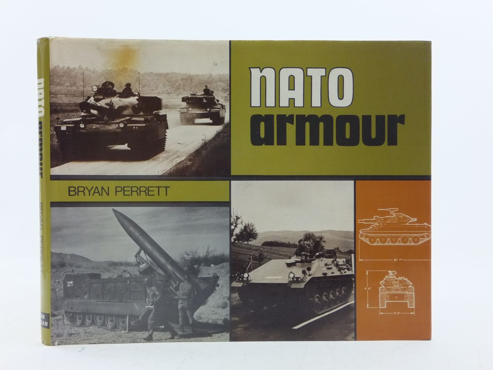 Cover of NATO ARMOUR by Bryan Perrett