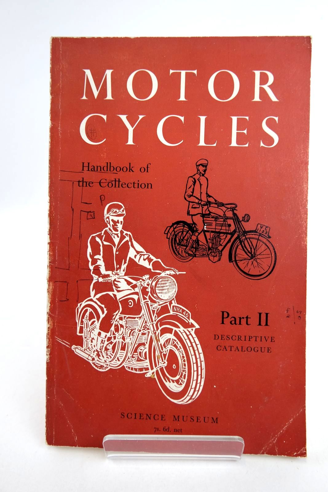 Cover of HANDBOOK OF THE COLLECTION ILLUSTRATING MOTORCYCLES PART II by C.F. Caunter