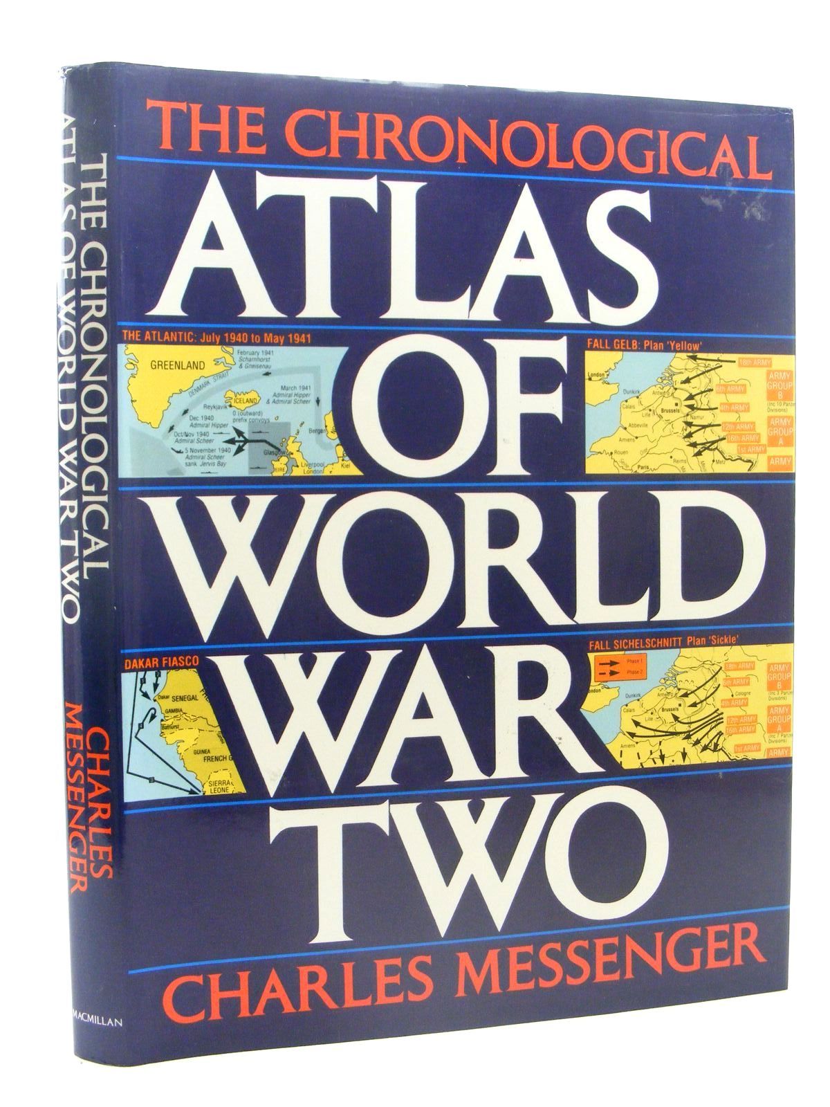 Cover of THE CHRONOLOGICAL ATLAS OF WORLD WAR TWO by Charles Messenger
