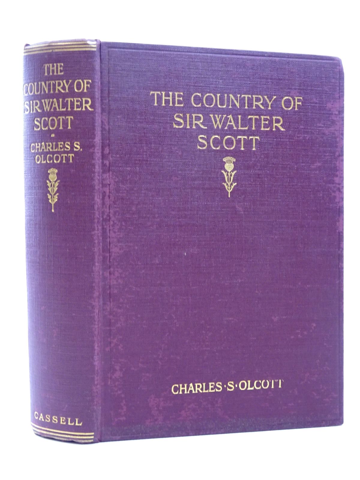 Cover of THE COUNTRY OF SIR WALTER SCOTT by Charles S. Olcott