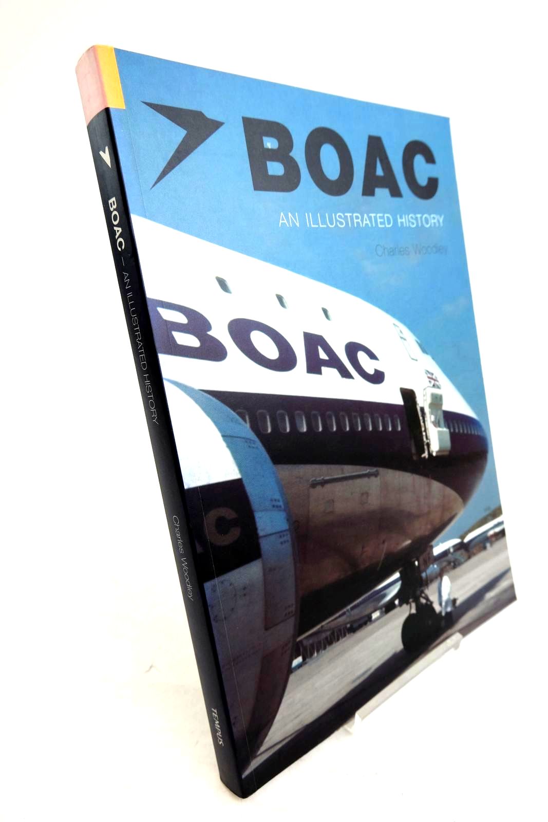 Cover of BOAC AN ILLUSTRATED HISTORY by Charles Woodley