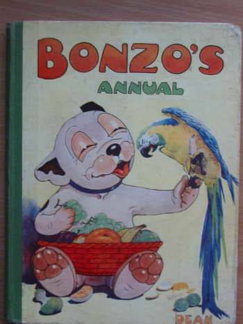Cover of BONZO'S ANNUAL 1950 by Christine E. Bradley