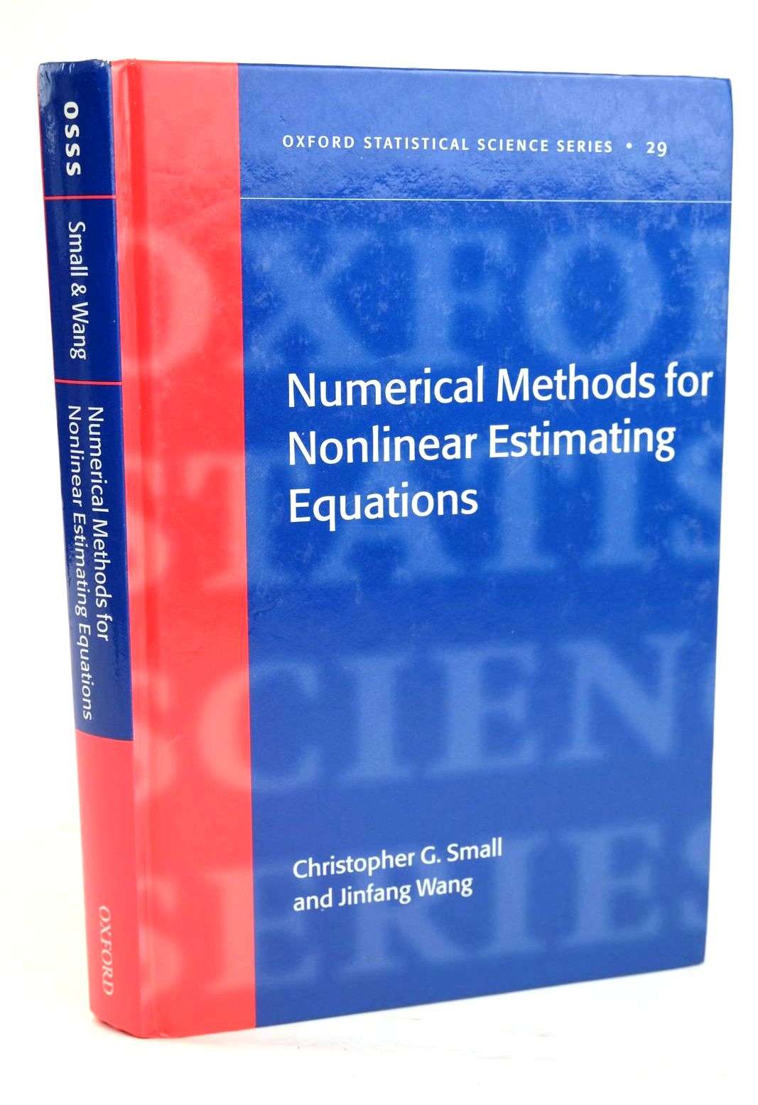 Cover of NUMERICAL METHODS FOR NONLINEAR ESTIMATING EQUATIONS by Christopher Small; Jinfang Wang