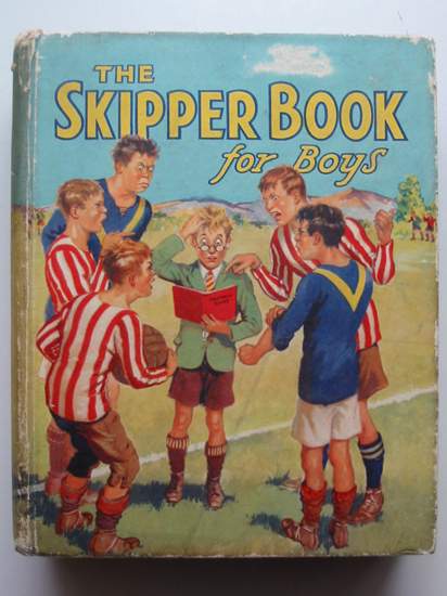 Cover of THE SKIPPER BOOK FOR BOYS 1935 by Crawford Kaye;  et al