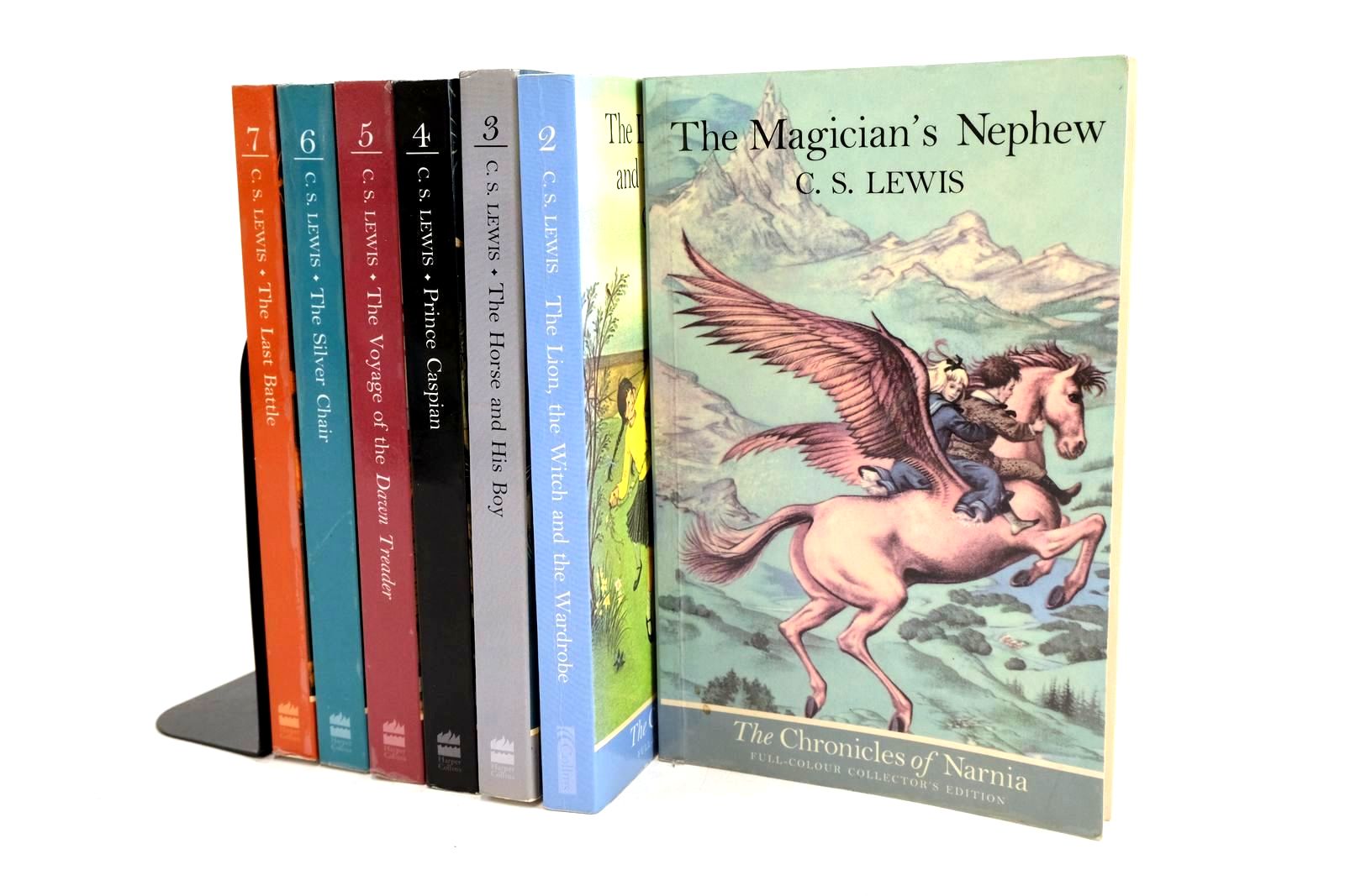 Cover of THE CHRONICLES OF NARNIA (SEVEN VOLUMES) by C.S. Lewis