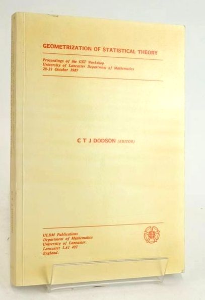 Cover of GEOMETRIZATION OF STATISTICAL THEORY by C.T.J. Dodson