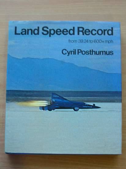 Cover of LAND SPEED RECORD by Cyril Posthumus