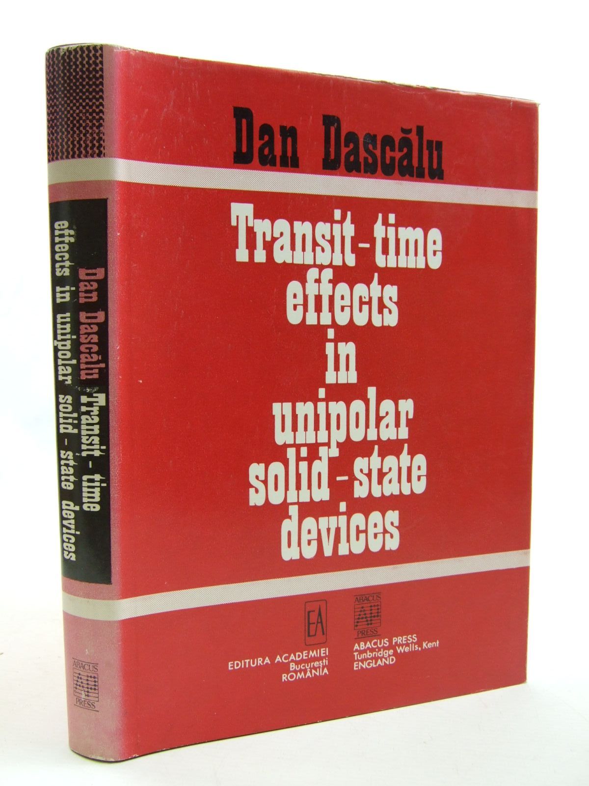 Cover of TRANSIT-TIME EFFECTS IN UNIPOLAR SOLID-STATE DEVICES by Dan Dascalu