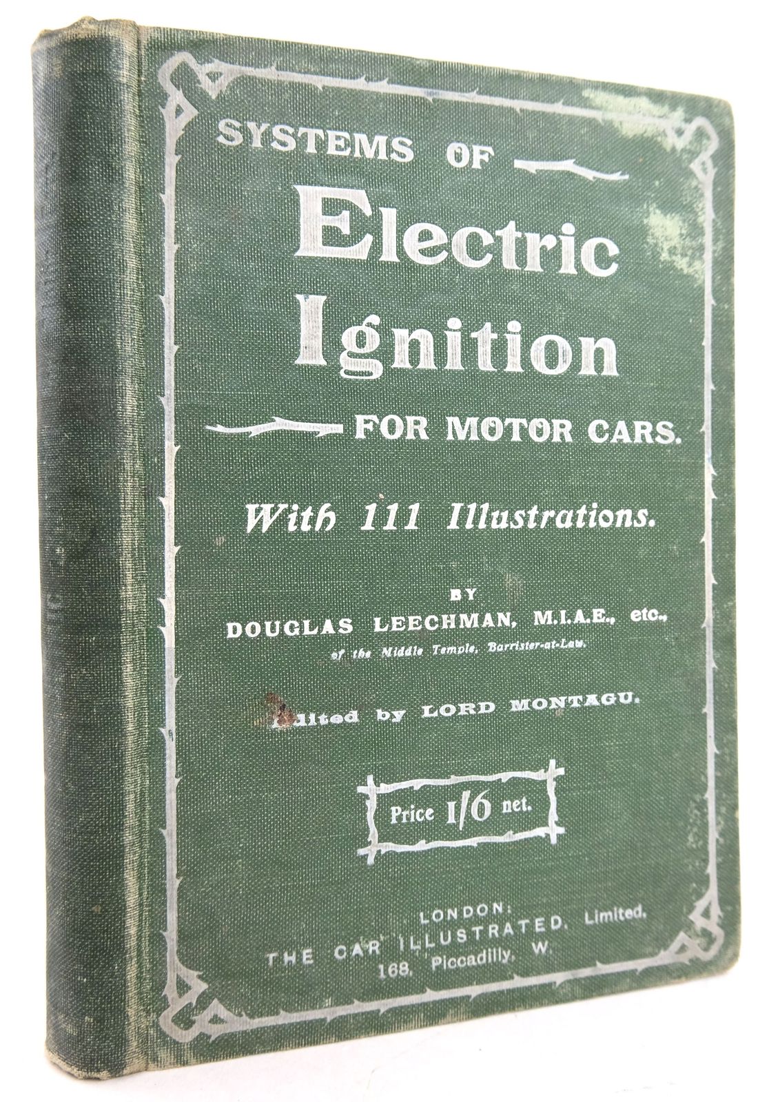 Cover of SYSTEMS OF ELECTRIC IGNITION FOR MOTOR-CARS by Douglas Leechman