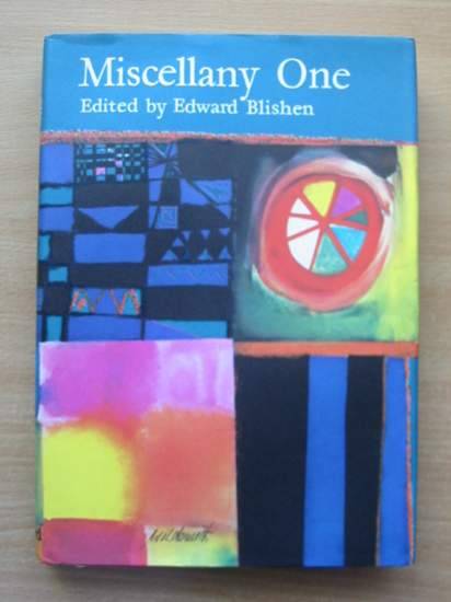 Cover of MISCELLANY ONE by Edward Blishen