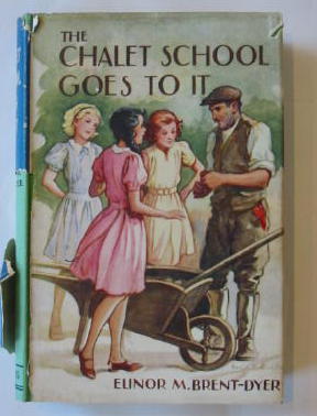 Cover of THE CHALET SCHOOL GOES TO IT by Elinor M. Brent-Dyer