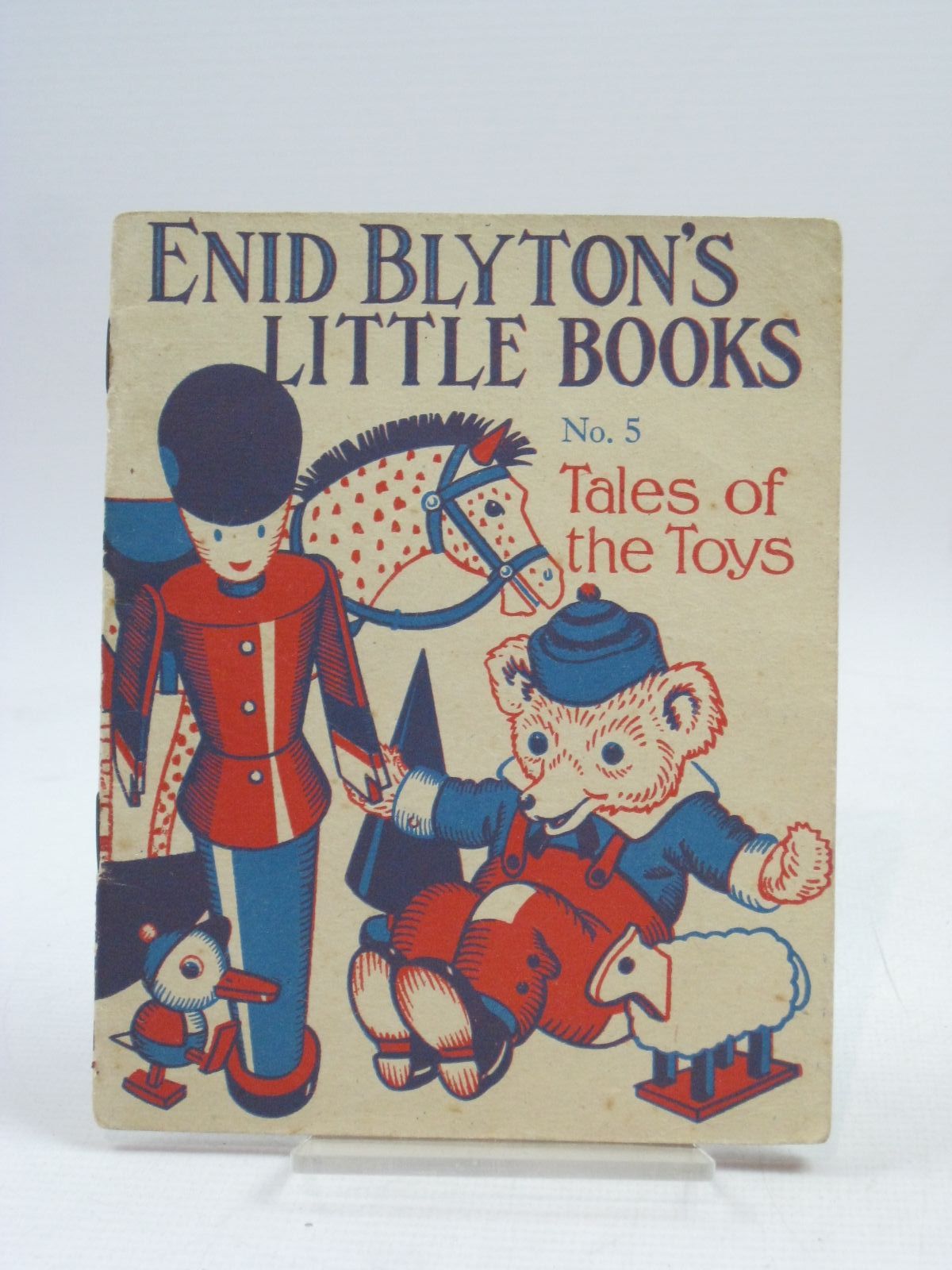 Cover of ENID BLYTON'S LITTLE BOOKS NO. 5 - TALES OF THE TOYS by Enid Blyton